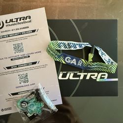 ULTRA MIAMI - SUNDAY ONLY WRISTBAND