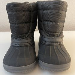 Black Snow Boots Toddler 5