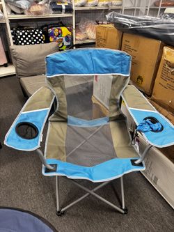 Oversized Folding Mesh Camping Chair
