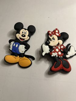 Mickey Minnie Mouse Big Shoe Charms