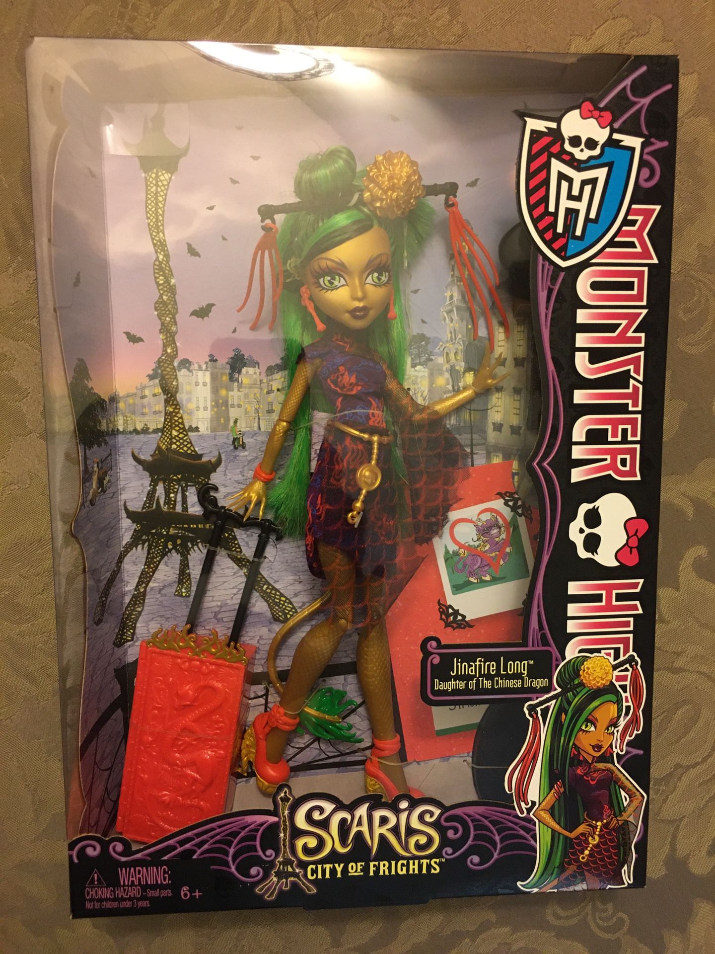 Monster high doll Jinafire long scaris city of frights