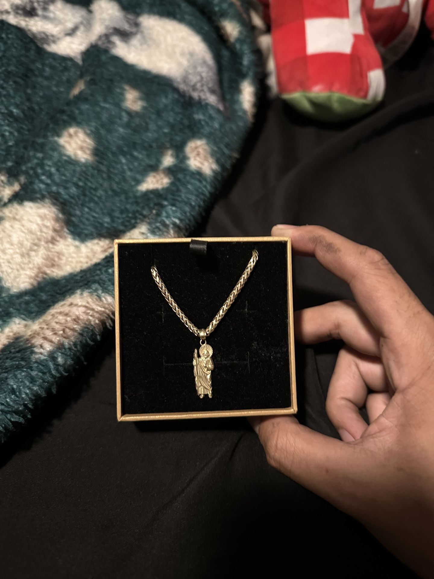 San Judas Gold Chain