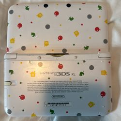 ✨ Nintendo 3DS XL Animal Crossing Edition + New Super Mario Bros. (Excellent Condition) ✨