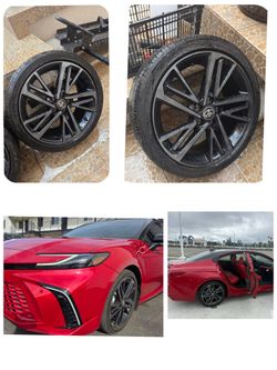 2025 toyota camry wheels 19" original