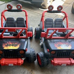 Power Wheels Jeeps