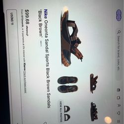 Brand new Nike Oneonta sandals size 9
