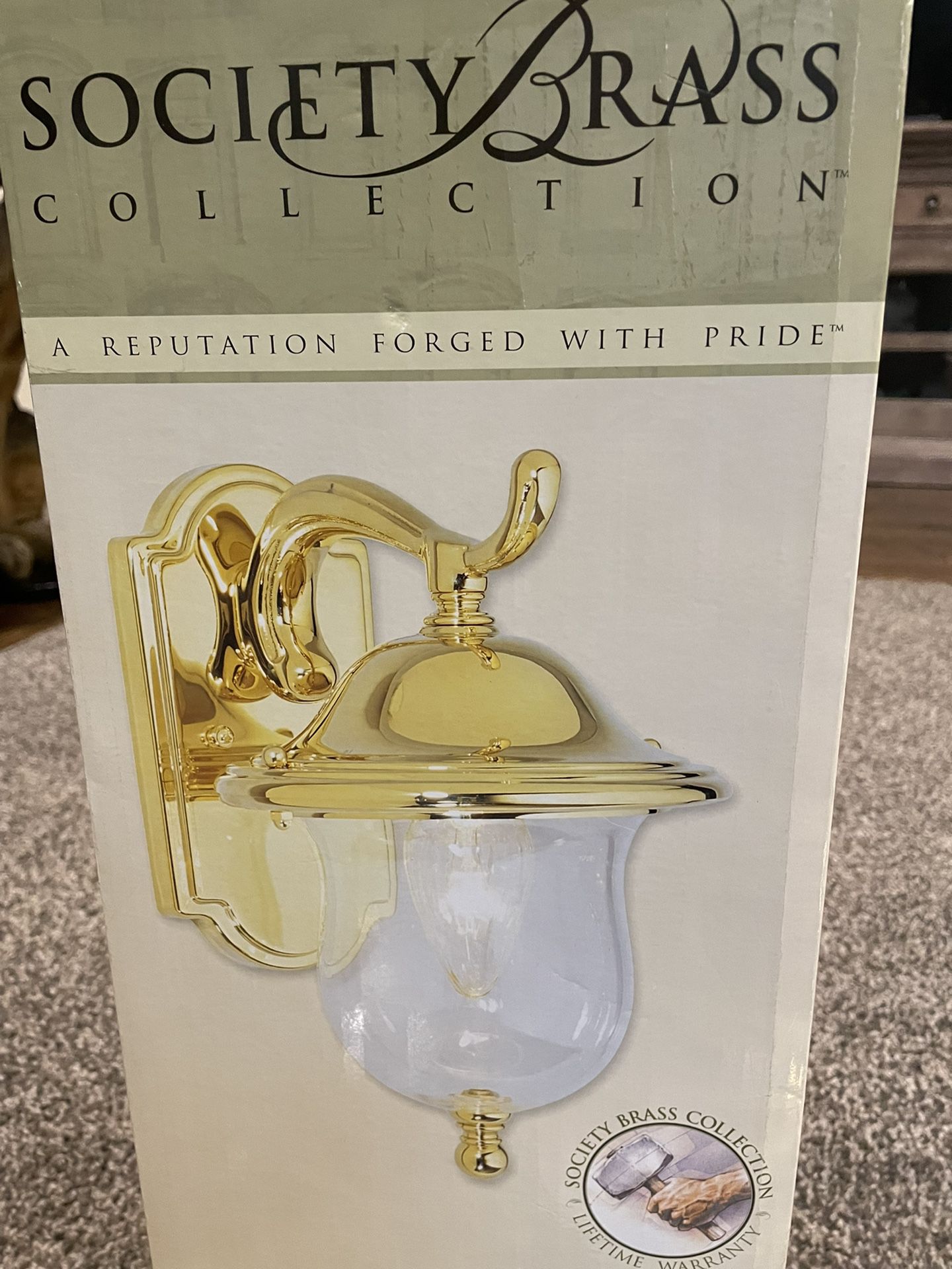 Brass Outdoor Lantern
