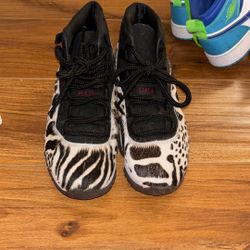 High Top Animal Print Jordan 11 Size 7