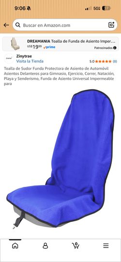 Juego de 2 Funda protectora para sus dos acientos delanteros