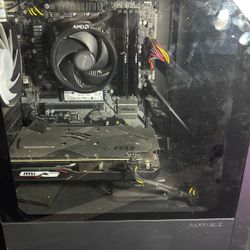 Gaming Pc AMD Processor and Radeon Graphics Card 