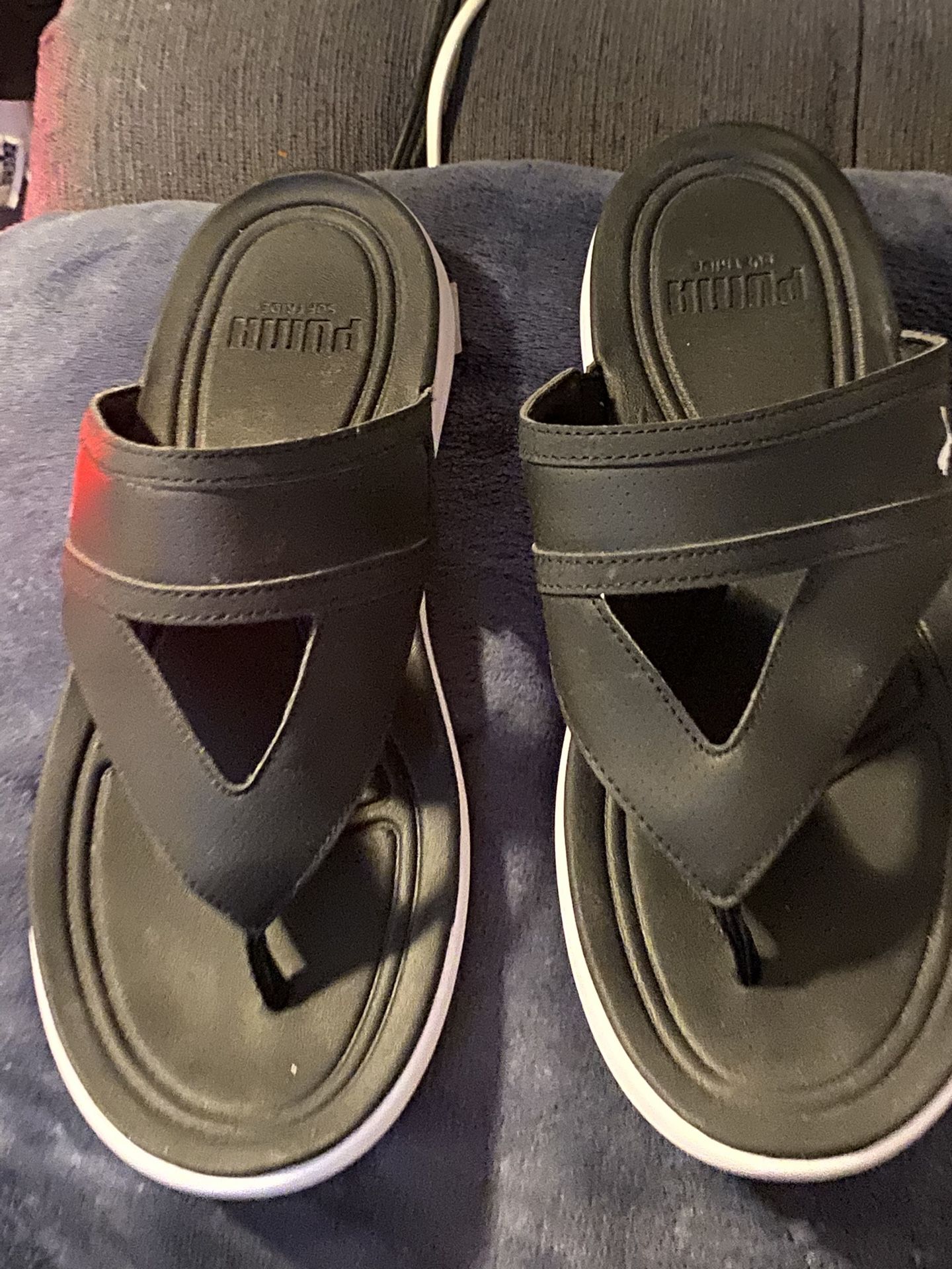 Puma Sandles Black New
