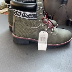 Nautica Women's Size 8 Green New Phoenix Hiking Snow Boots