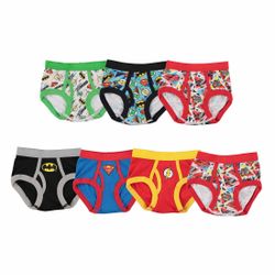 DC Comics Briefs 7 pack Size 4T