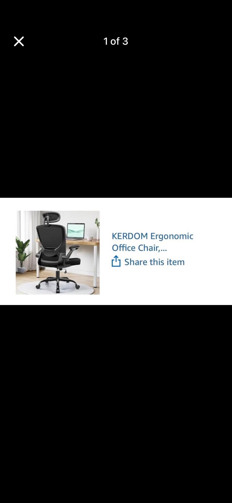 Ergonomic Office Chair with Headrest