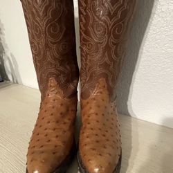 Custom Ostrich Boots