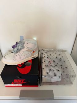 Jordan 1 retro high Virgil Abloh “Archive Alaska” size 9.5