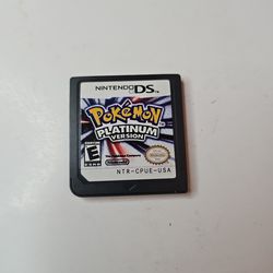 Pokémon Platinum (Platine) Version (Nintendo DS, 2009 clean