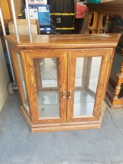 Nice cabinet with glass shelf