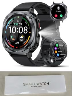 Smart Fitness Watch, 100% Brand New, 1.39" HD, Waterproof, 114+ Sport Modes, Multi Functions