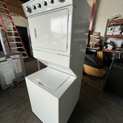 Maytag Laundry Center GAS Stackable Washer Dryer Combo for