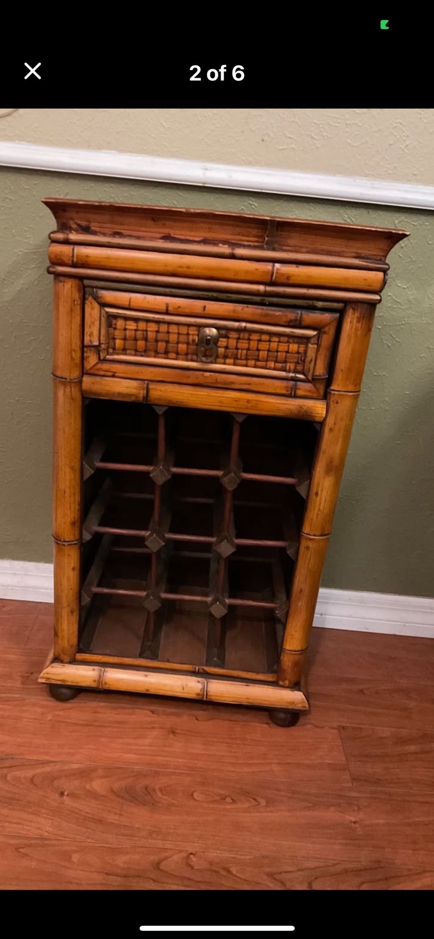 Bamboo Wine Rack