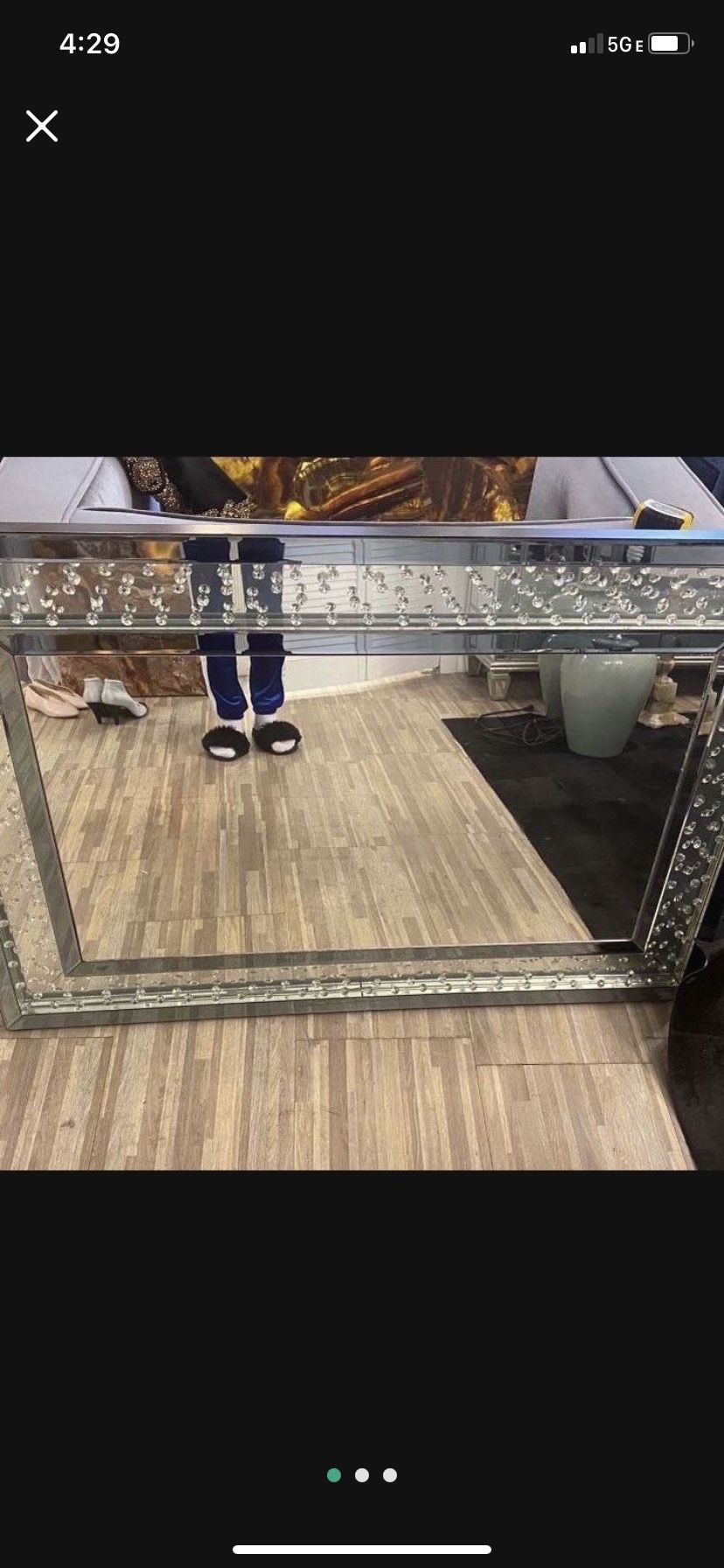 Crystal Mirror 47x32