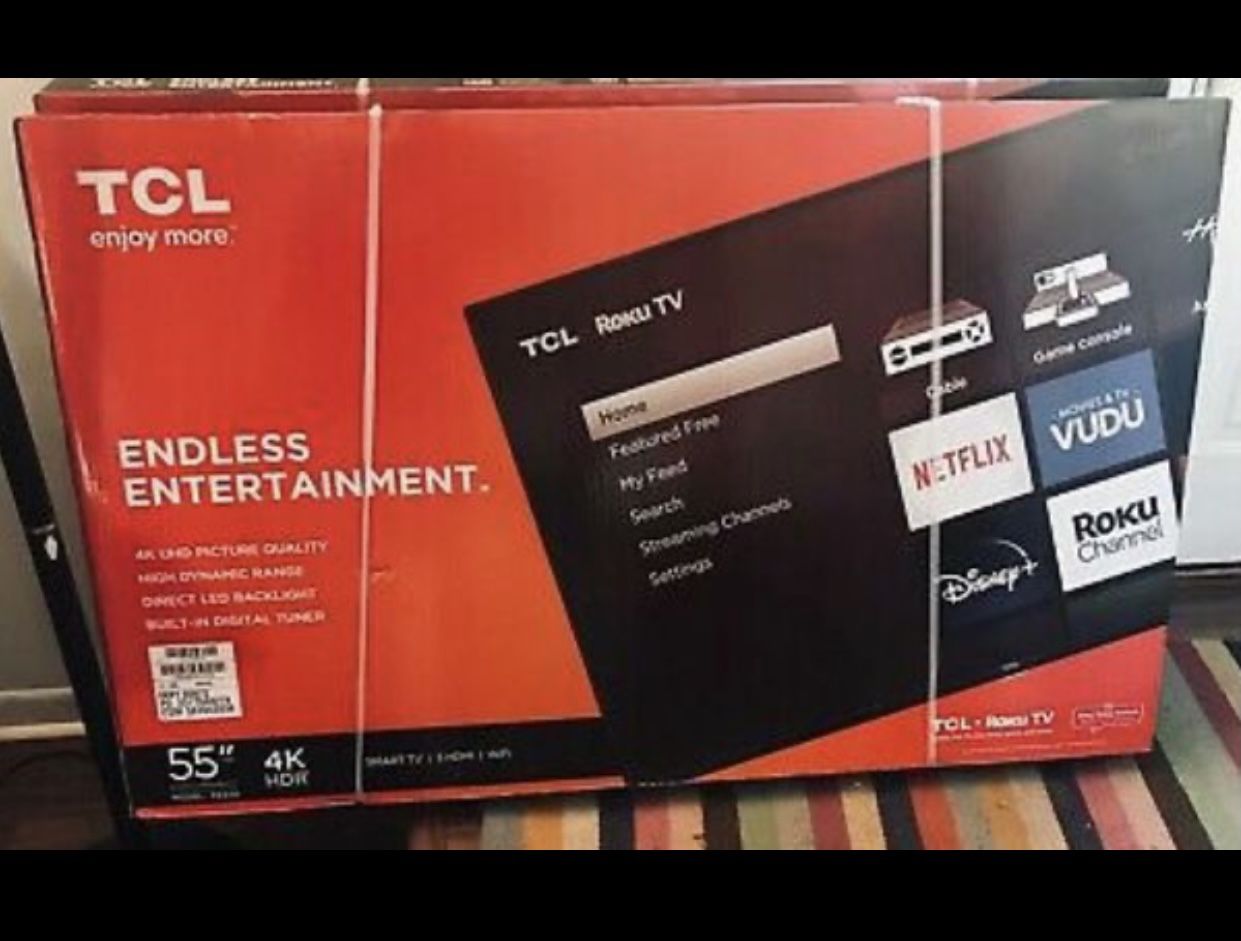 Brand New Smart TV 55 inch TCL Smart TV...