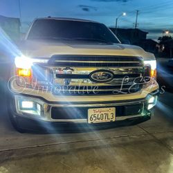 H3 LED Fog Light Bulb 6500K White,  30W 8000Lumen, H3 LED Headlight Bulbs for Fog Lamp DRL High/Low Beam, Canbus Error Free Long Lifespan 