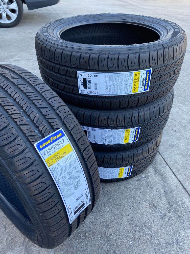 GOODYEAR EXCELLENCE🔥 215/45R17 4PCS RM940 215/55R17 4PCS RM 1140  215/50/17 Goodyear NEW Set of Tires installed and balanced for FREE