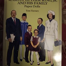 Martin Luther King Jr Paper Dolls 