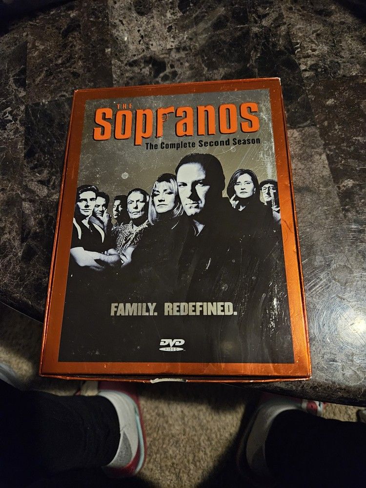 Sopranos Complete 2nd Season, DVD Box Set, Viewed Once