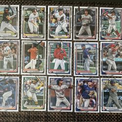 52 Bowman Baseball Cards Mixed 