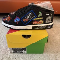 nike sb dunk low pro necklace size 6 new