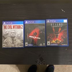 Back 4 Blood Alien Fire Team Elete And The Evil Within 2