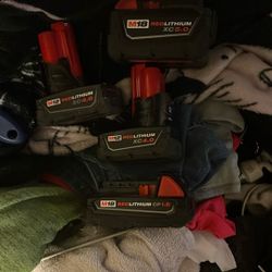 Milwaukee Batteries 