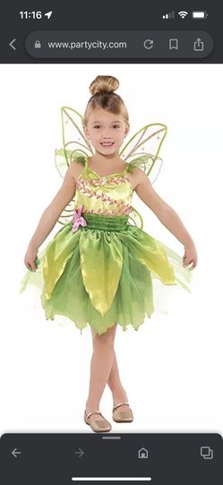 Tinker Bell Size Child Size 4-6