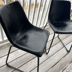 Two Black Chairs 