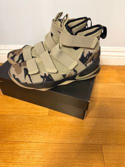 Nike LeBron Zoom Soldier 11 "Camo" basketball shoes