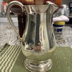 Camille Silver Plated Pitcher 