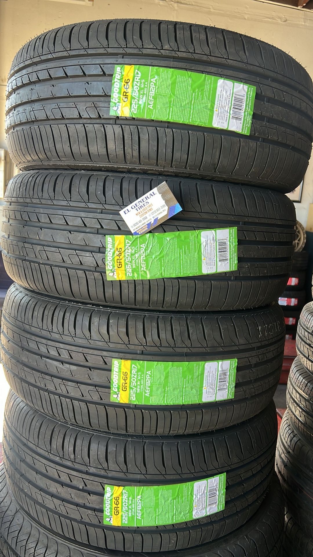 225/50/17 New Tires Set Of 4 Goodtrip Installed And Balanced Set De 4 Llantas Nuevas Instaladas Y Balanceadas