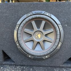 Kicker Subwoofer and Amp Setup