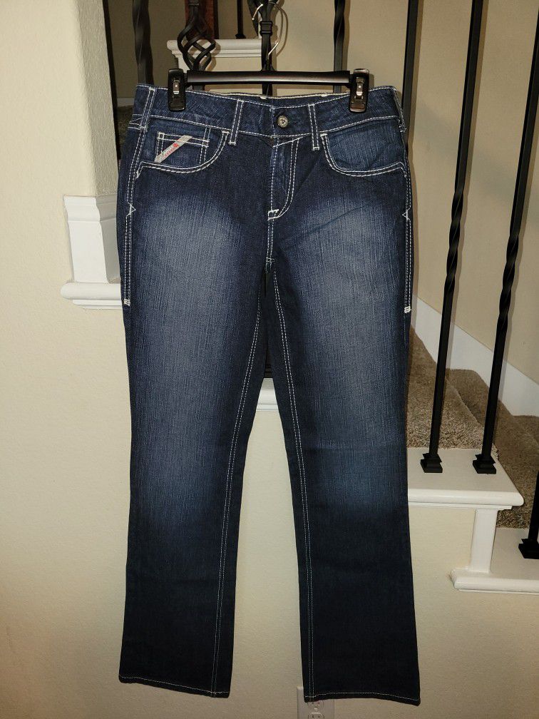 ARIAT FRC MID RISE STRETCH BOOT CUT JEANS 