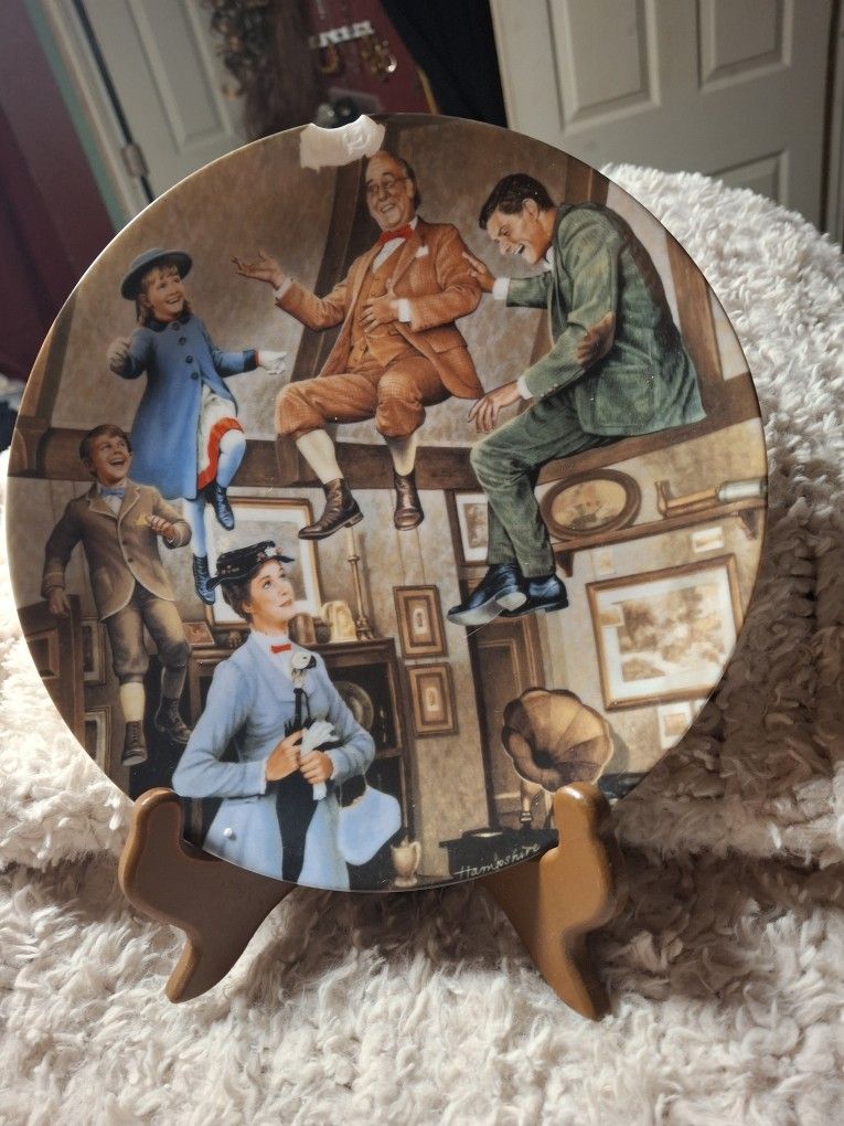 Mary Poppins Collectors Plate