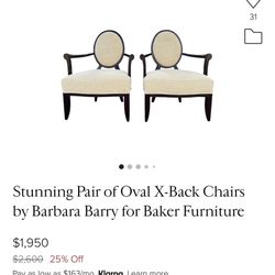 Oval Back Chairs