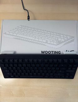 Wooting 80HE ANSI / PCR Plastic / Black