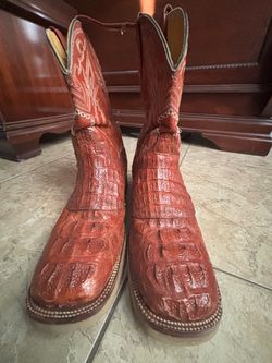 Alligator boots