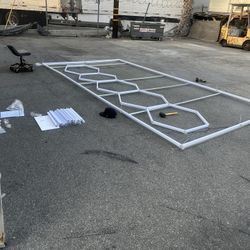 Hexagon Lights mounting Frame Aluminum 8’x16’