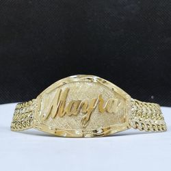 10k solid gold costum Petatillo bracelet