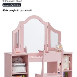 Vanity Set For 3-8 Years Old 