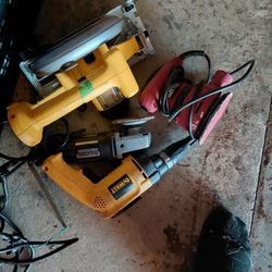 Miscellaneous Tools Cleanin Out Garage